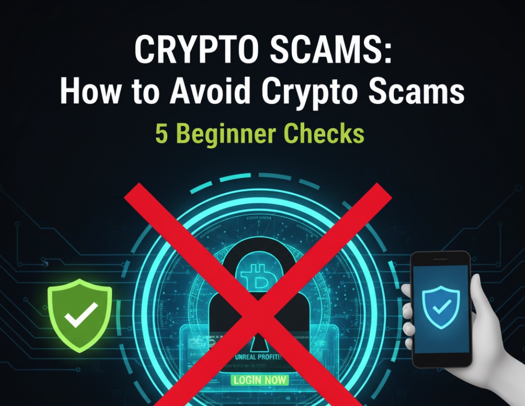 How to avoid crypto scams for beginers