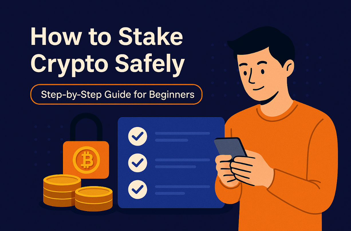 How to stake crypto safely