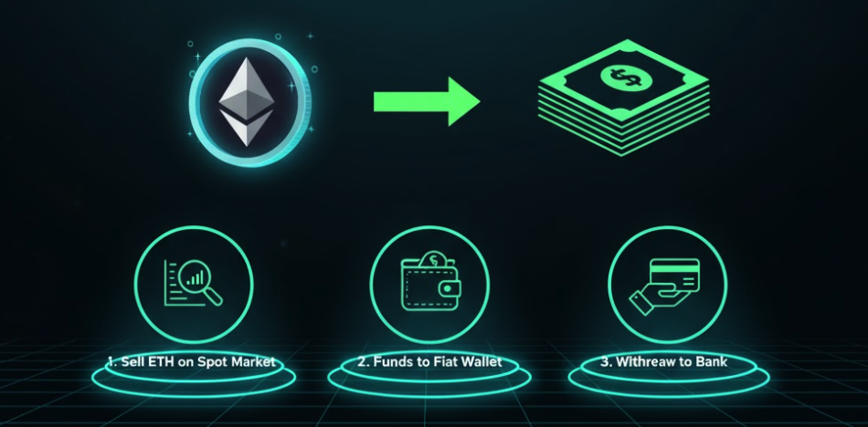 Convert ETH to USD securely on BitZup in simple steps. Learn ETH sell steps, fees, timing, and withdrawals. Start your ETH→USD conversion now!
